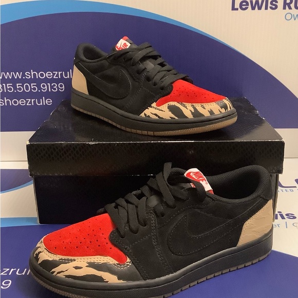 Air Jordan 1 Low SoleFly Kids Size 6.5y - Picture 6 of 13